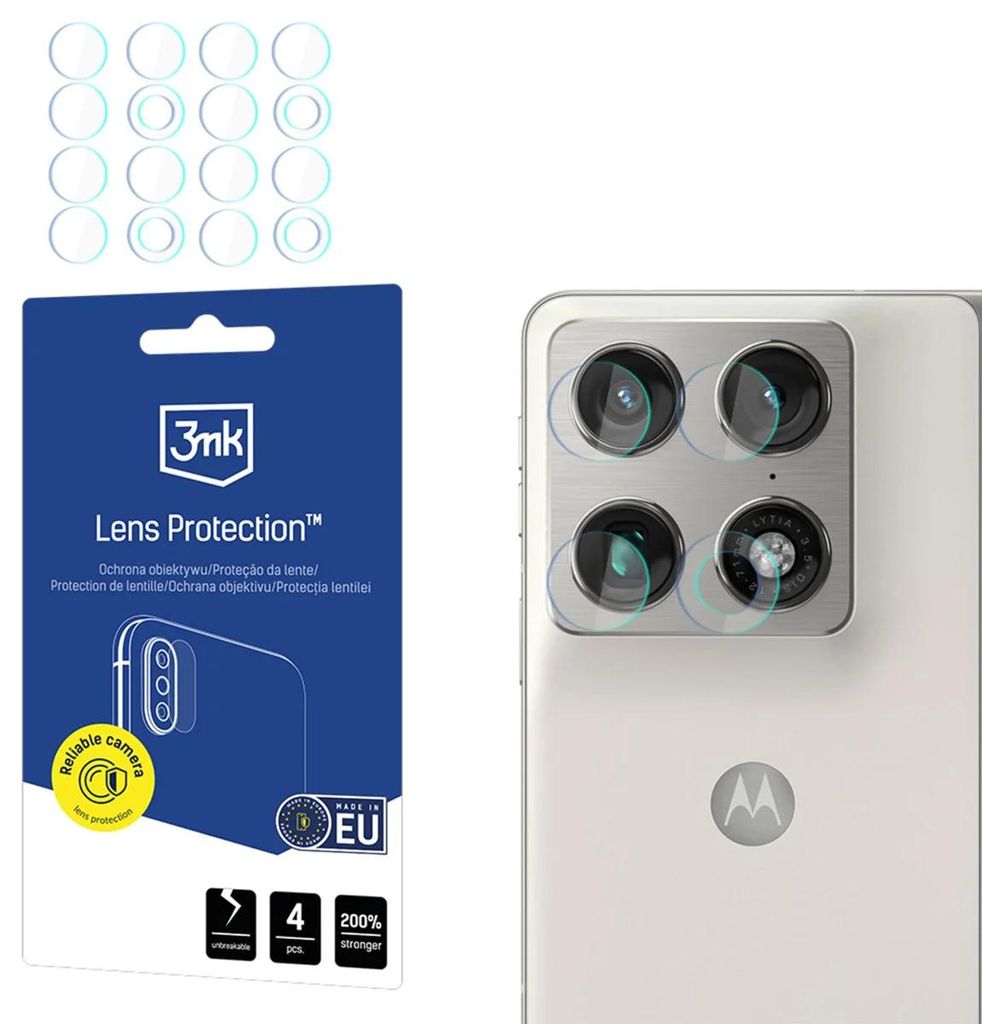 Ochranné sklo 3MK na objektív fotoaparátu pre Motorola Razr Obrázok produktu 