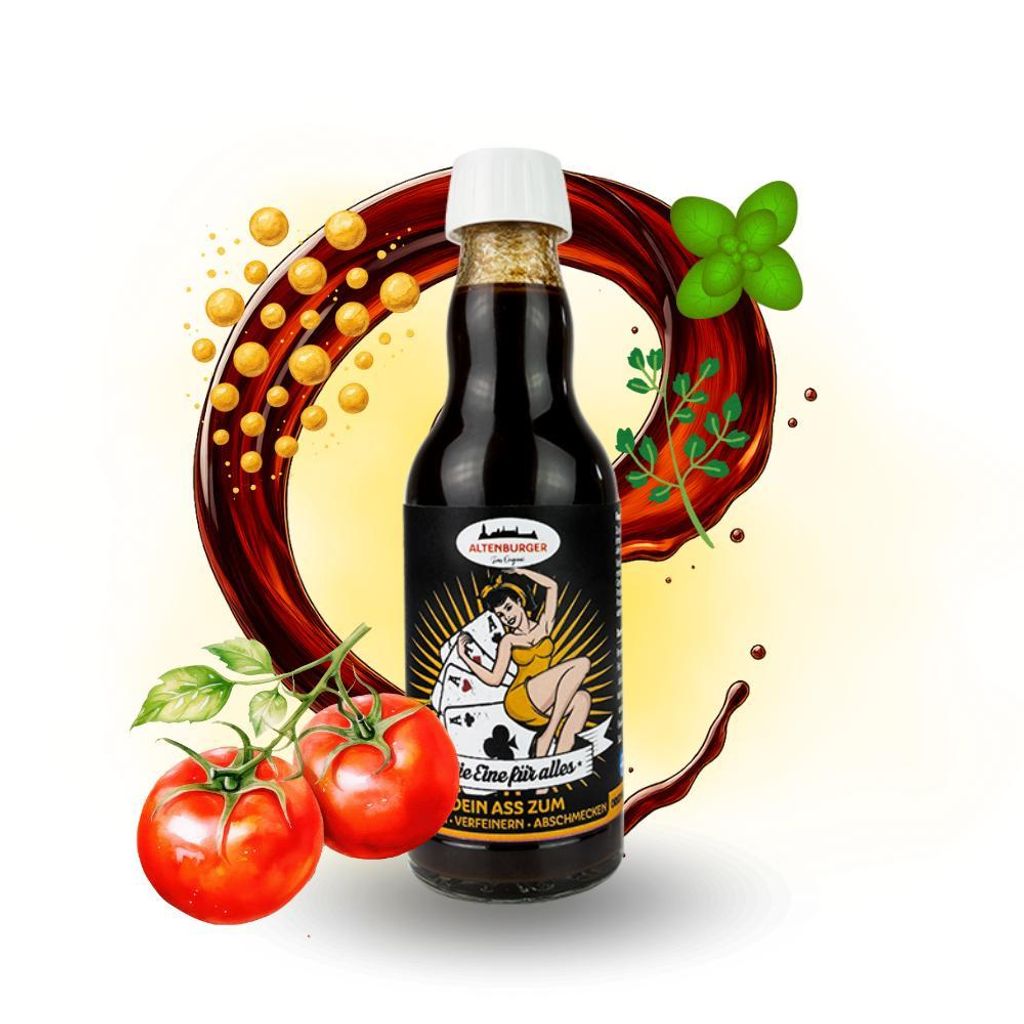 Würzsauce - Die Eine für Alles, würzig & pikant, 200 ml