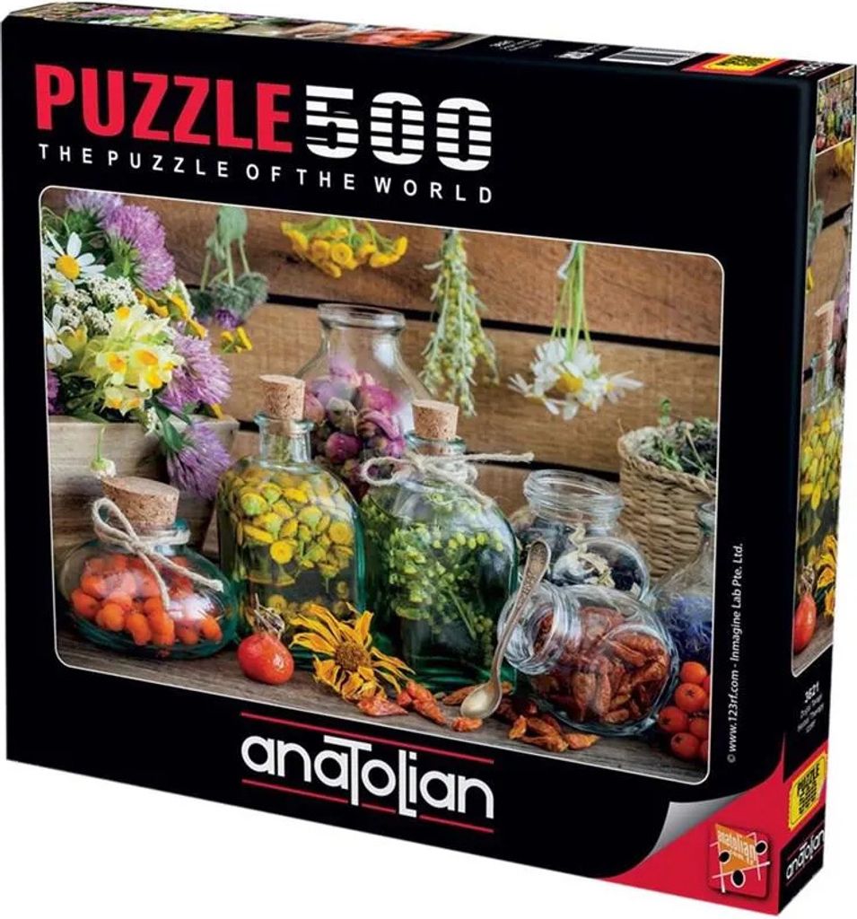 ANATOLIAN Puzzle Herbal Therapy 500 Teile Produktbild 