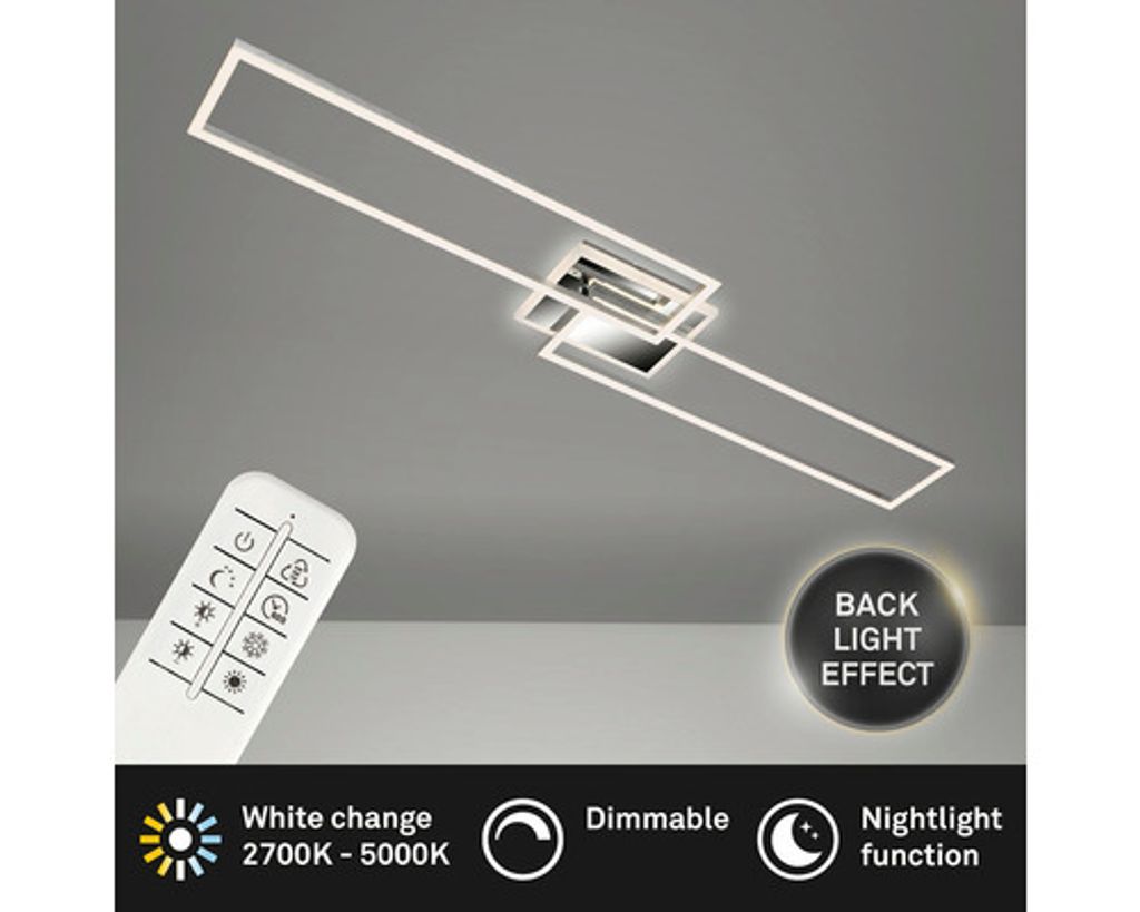 Lampada da soffitto a LED CCT Dimmerabile Telecomando 40W Immagine del prodotto 