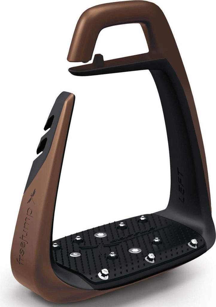 Freejump Steigbügel Soft Up Classic Choco/ Black