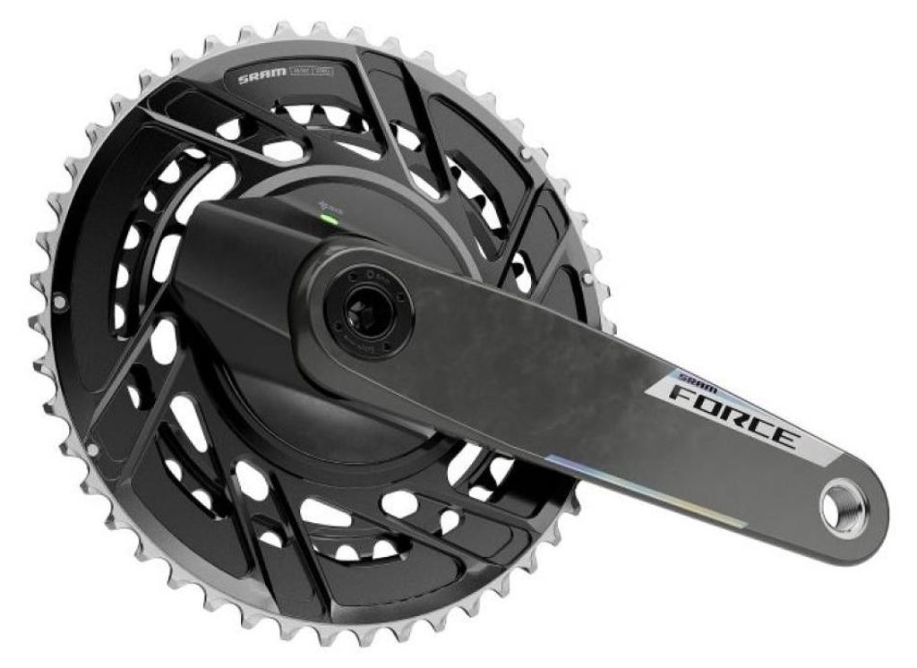 SRAM Kurbelgarnitur Quarq Force E1 172 - 5 mm 48-35T - präziser AXS Powermete...