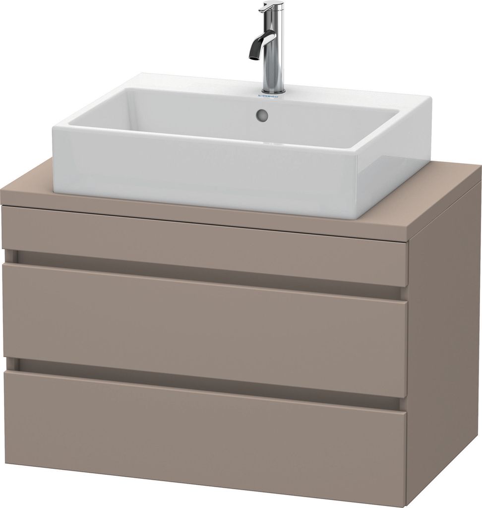 Duravit Konsolenunterschrank DURASTYLE 512 x 800 x 478 mm basalt matt/basalt matt