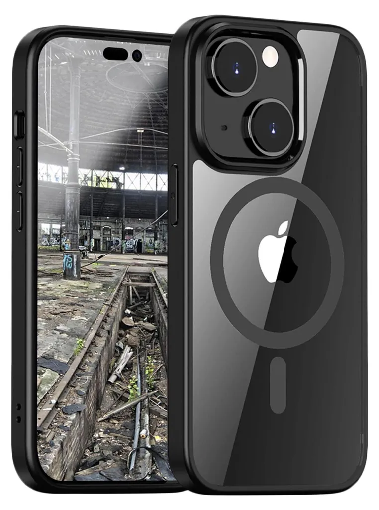 Protection hybride antichoc iPhone 15 JT Berlin MagSafe noir 11040