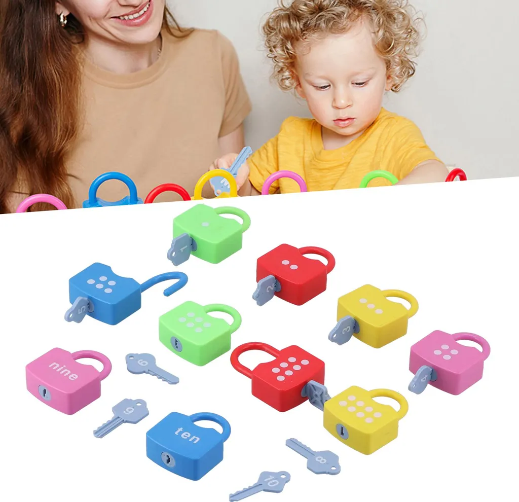 Jeu de lettres et de calcul Montessori en bois pour enfants de 3 à 6 ans