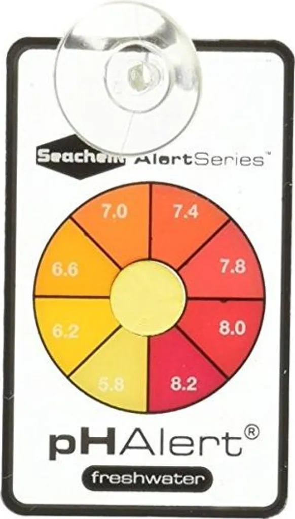 Seachem pH Alert Solution Anti Stress Poisson Test pH Permanent Eau