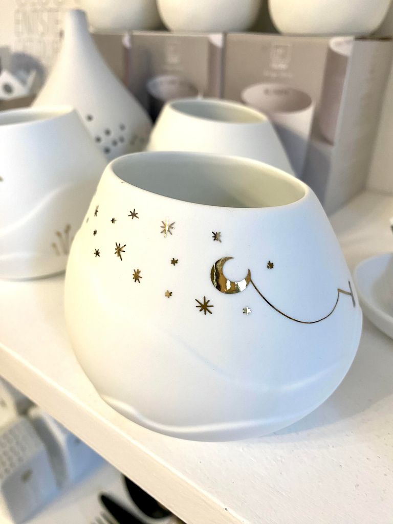 Räder Lichtlandschaft Mond D.10cm, H.8cm