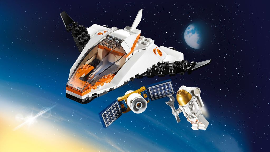 LEGO® City Mission de maintenance de satellite, 60224 Image du produit 