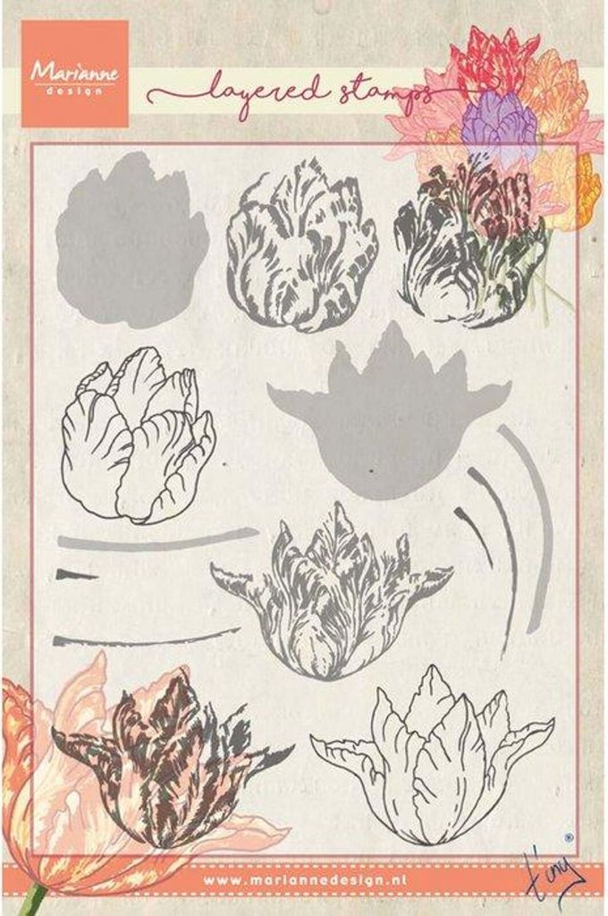 Marianne Design | Silikonstempeln Tiny's Tulpe