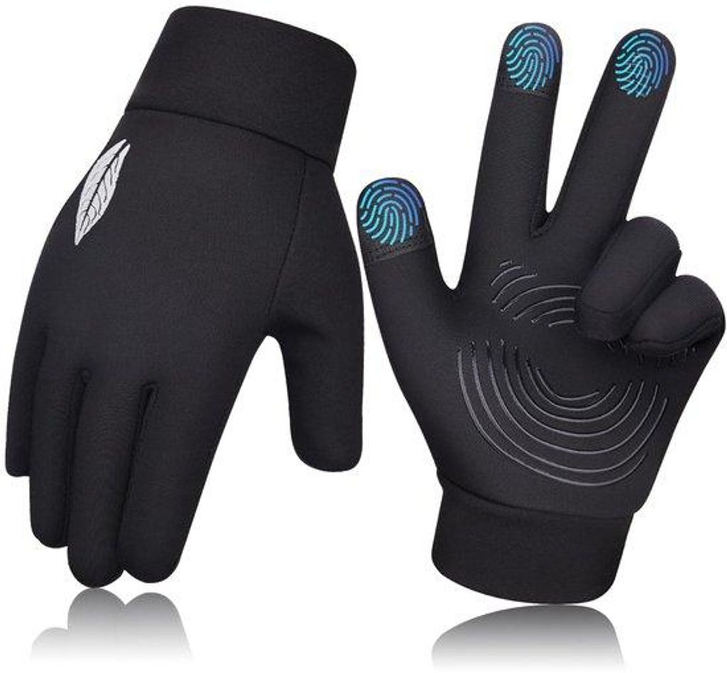 Winterhandschuhe für Kinder - Sporthandschuhe - Fleece - Wasser- und Winddicht - Touchscreen - Antislip - Für Jungen und Mädchen