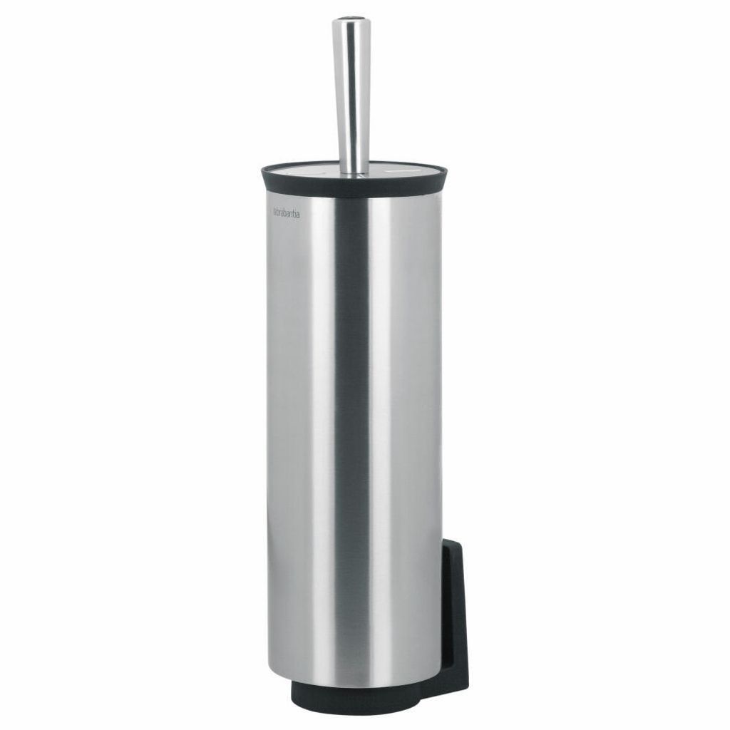 Brabantia 427183, WC-Bürste & Halter, Edelstahl, 114 mm, 125 mm, 425 mm
