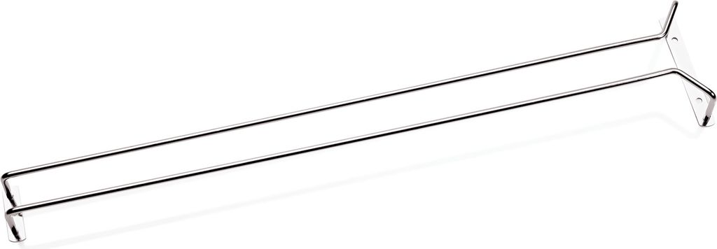 Binario in vetro 60 cm, cromato Immagine del prodotto 