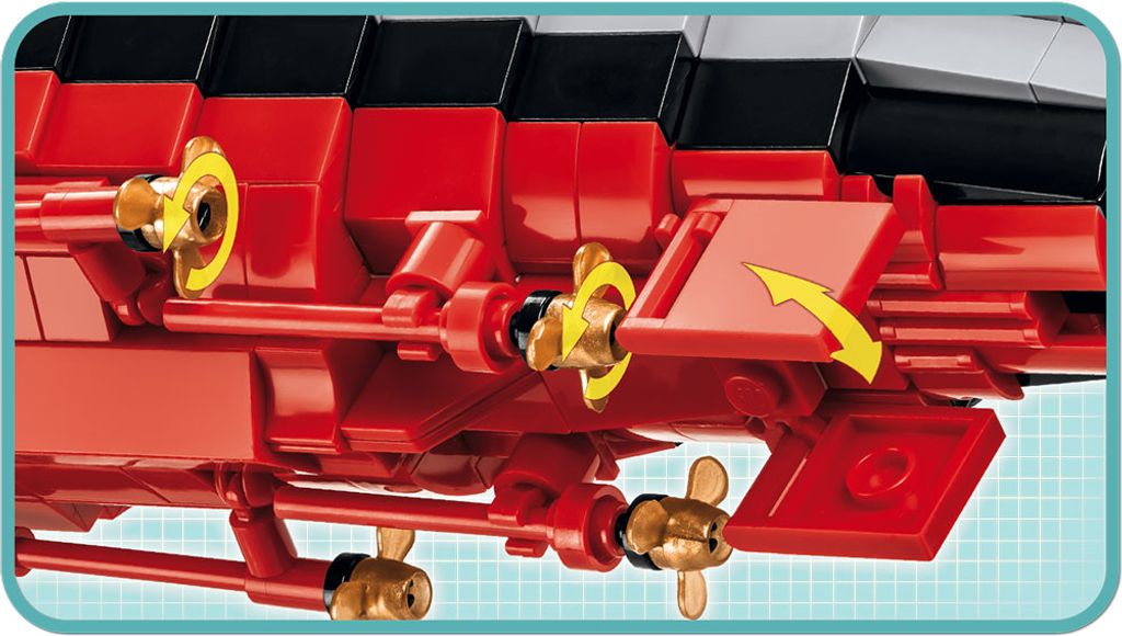 Cobi 4826 - Stavební hračka - LETECKÝ AUTOMOBIL GRAF Obrázek produktu 8