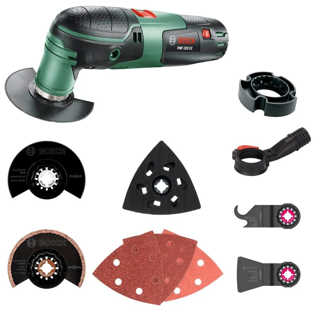 Bosch PMF 220 CE Outil Multifonction 220W Polyvalent avec Starlock