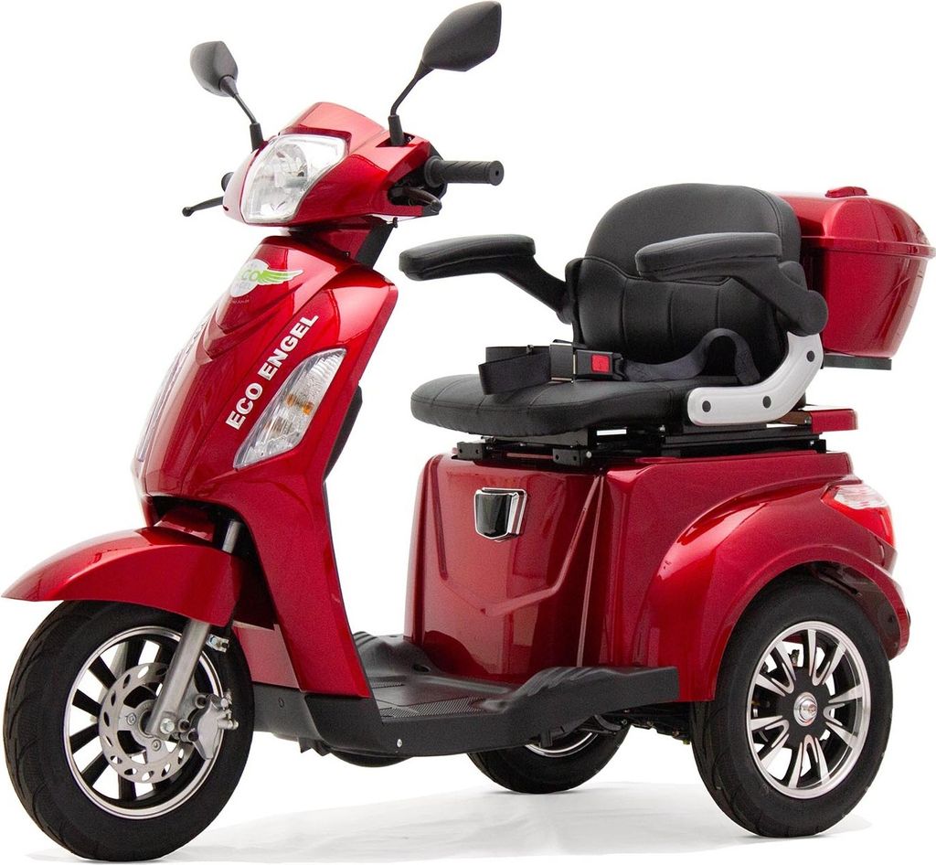 ECO ENGEL 500 Rot, 15 km/h, 1000 Watt, Reichweite c.a. 55 Produktbild 1