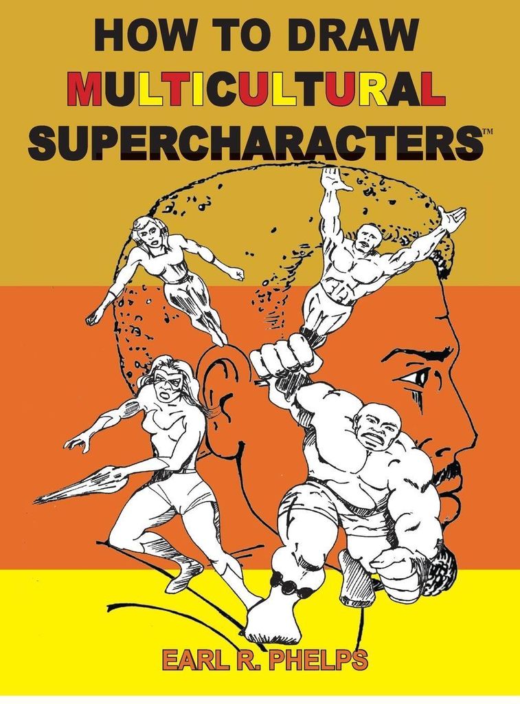 How To Draw Multiculticural Supercharacters