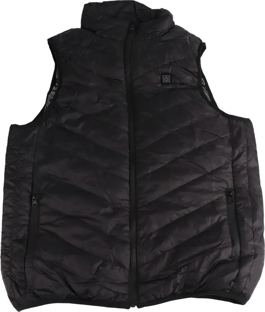 Gilet chauffant contre le froid polaire veste USB thermique 2 zones homme L