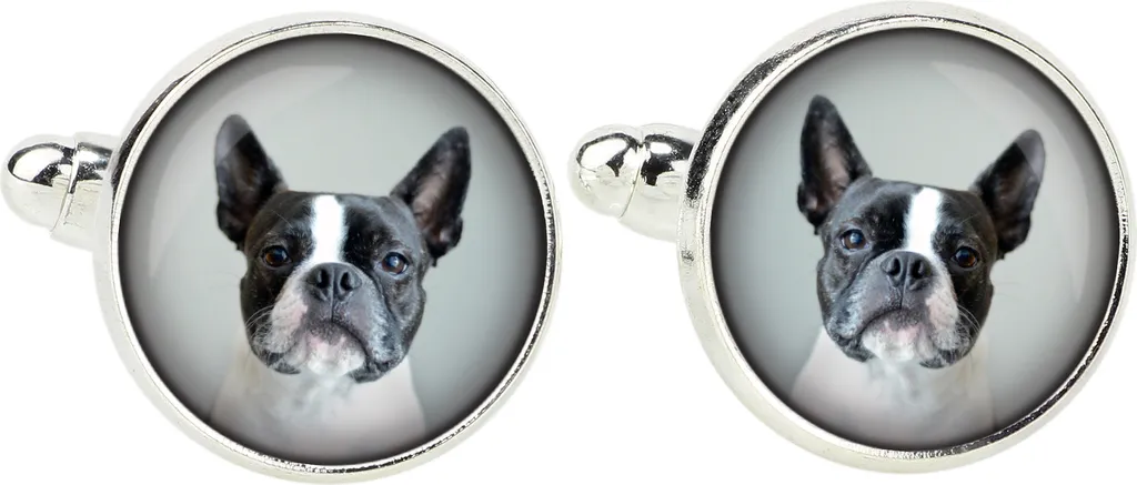 Gemelli Boston Terrier Art-Dog - Regalo Unico Amanti dei Cani