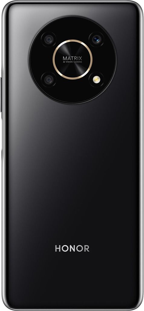 ILING Handyhülle Für Honor Magic4 Lite 5G – Stoßfest Mit Ringständer & Magnet Fürs Auto, Schwarz