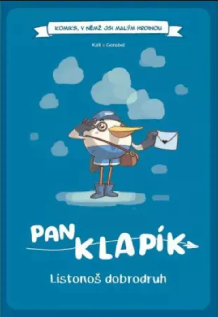 BD dont vous êtes le héros Pan Klapík, album illustré pour petit