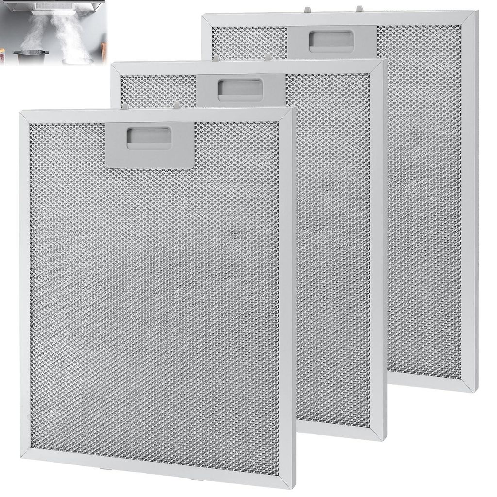 3 filtros de grasa metálicos para campana extractora, de Imagen del producto 