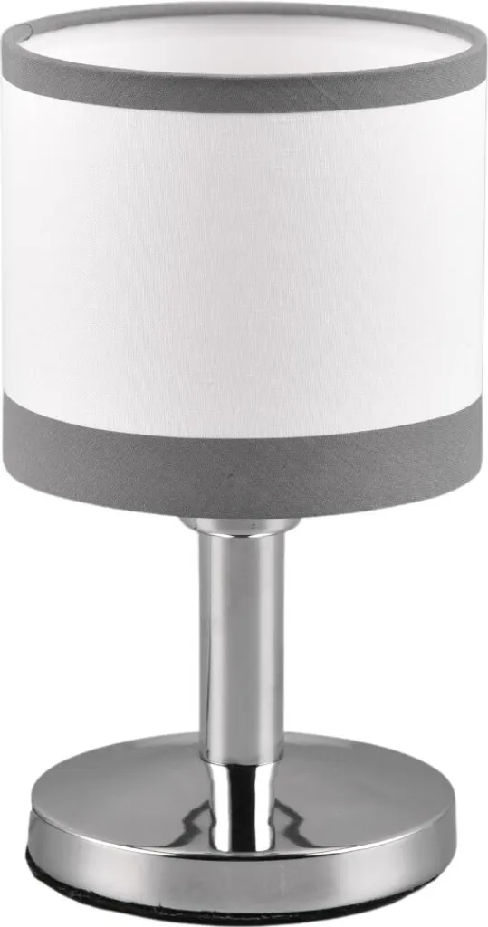 Davos RL Lampada Design Cromo e Tessuto E14 - Illuminazione Interni