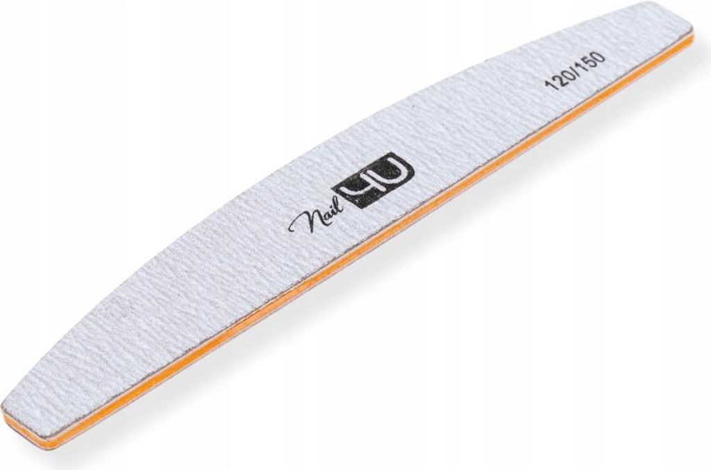 Papierbootfeile Nail4U Basic Naked 120/150 grau