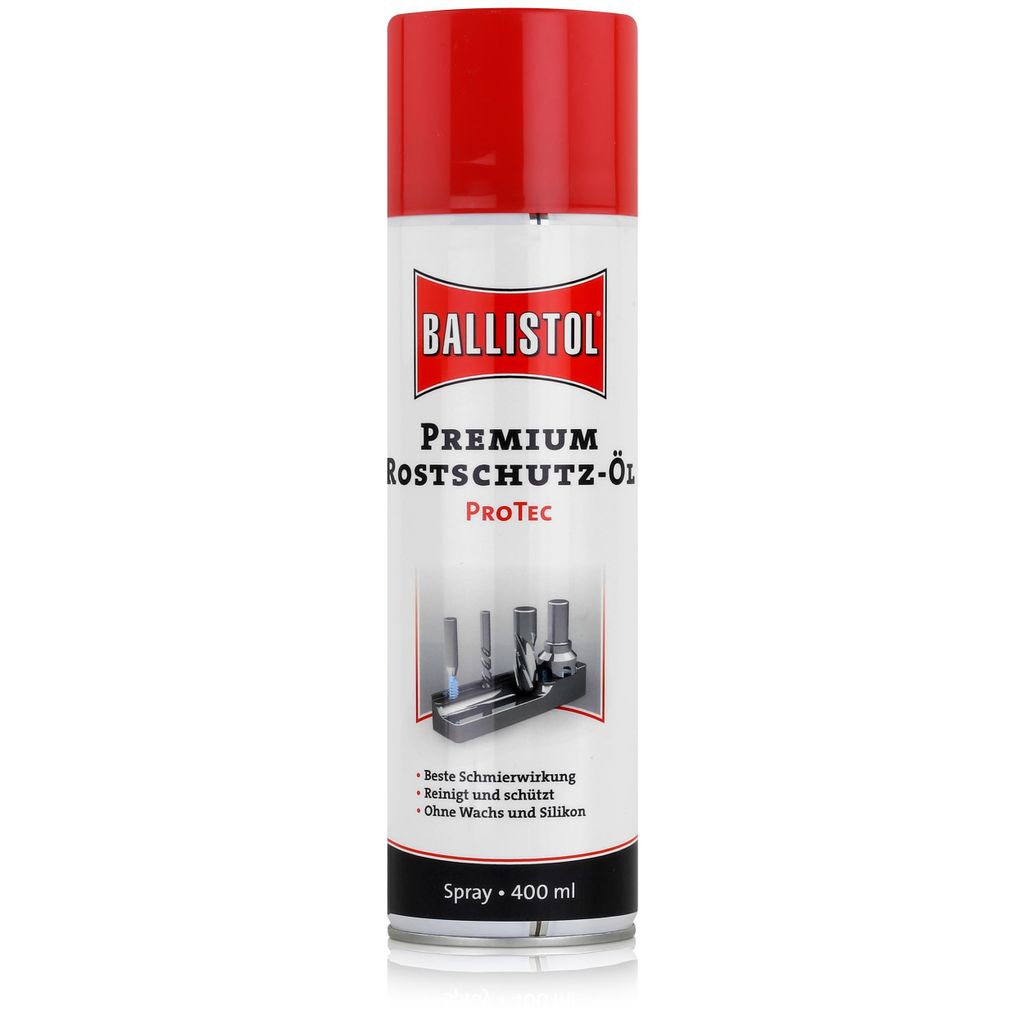 Ballistol Premium Rostschutz-Öl ProTec Spray 400ml - Ohne Silikon (1er Pack)