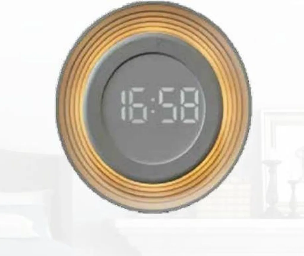 Horloge à quartz Technoline WT479 à capteur de mouvement et socle aimanté