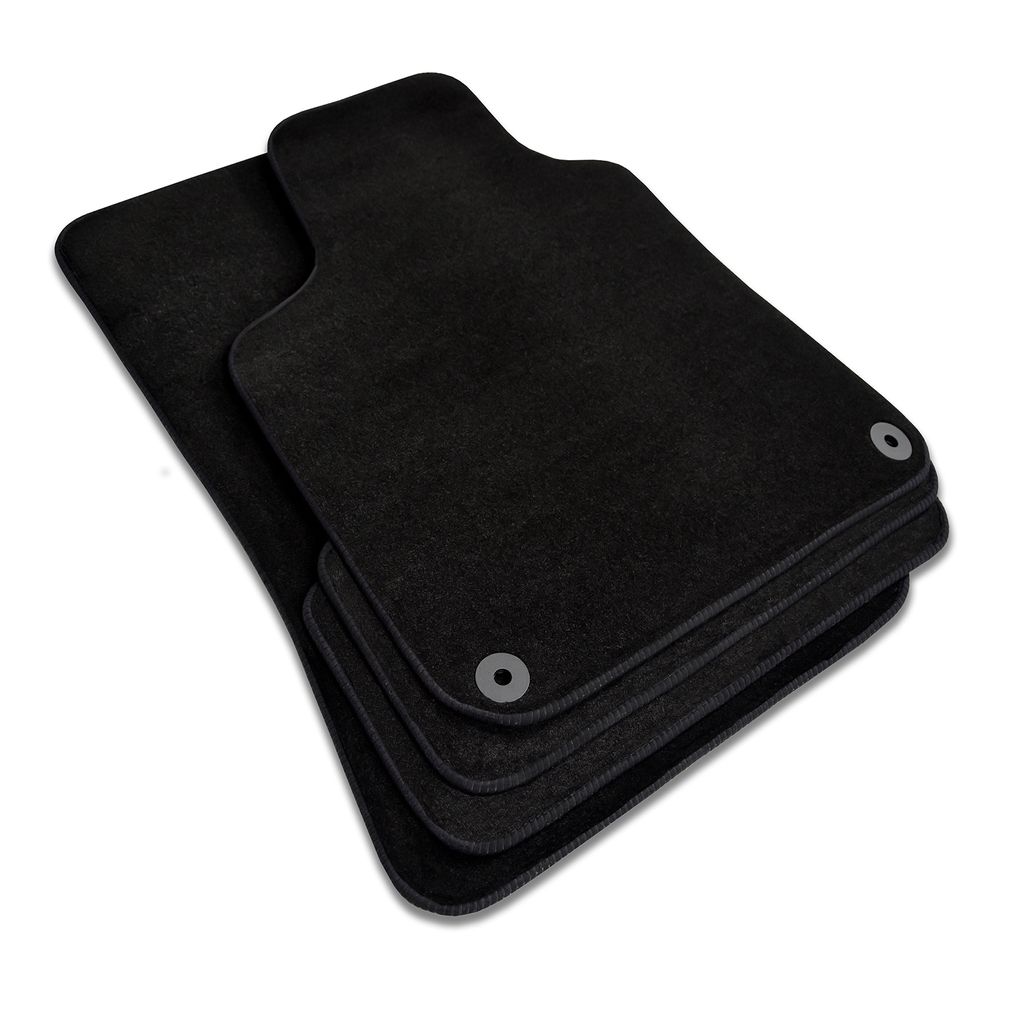 J&J AUTOMOTIVE | Premium schwarz Fußmatten Autotepiche Passend Für Forthing T5 EVO ab 2020 3-tlg, Genaue Passform, rutschfeste Untregrund, mit Be...