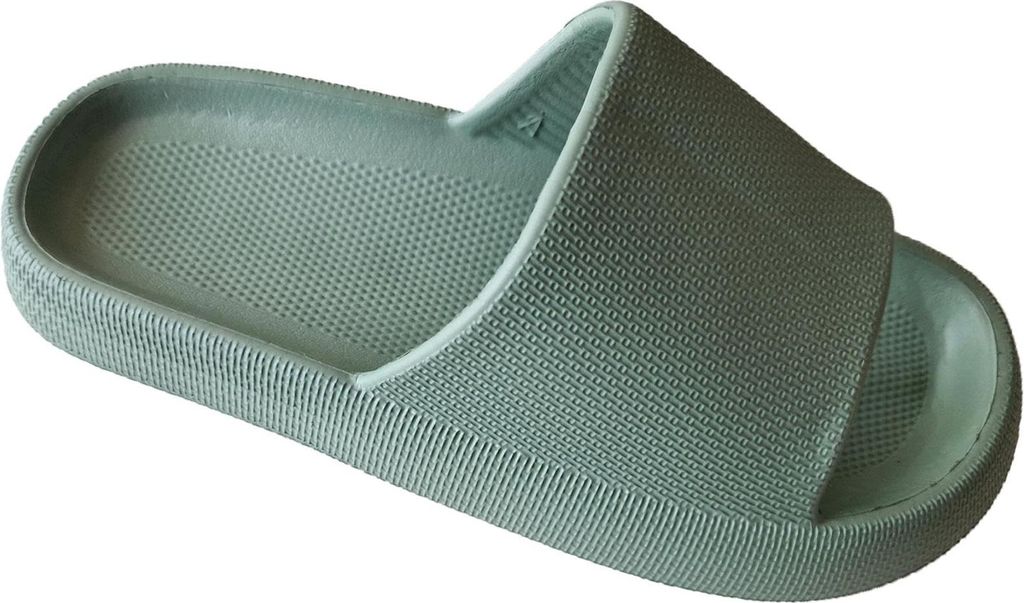 Keanu - "Cloud" Badesandale für Herren/Damen Unisex, Klobig TC357 (38 EU - 39,5 EU) (Salbeigrün)