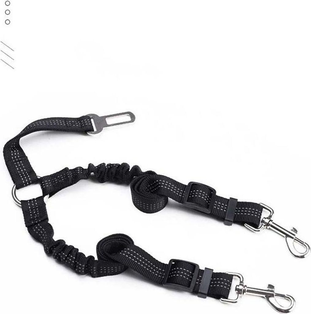 INF Doppelter Hunde Sicherheitsgurt: Verstellbare Nylon Produktbild 