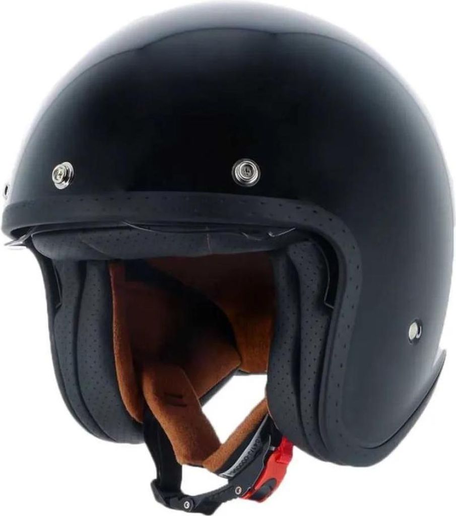 Helstons Naked Jethelm Schwarz XL Schwarz XL