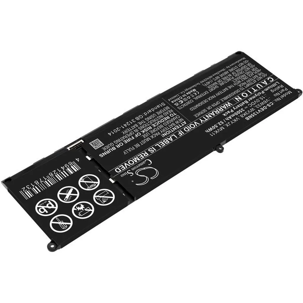 Batterie Li-Pol 3500mAh Haute Performance pour Dell Inspiron 13 14