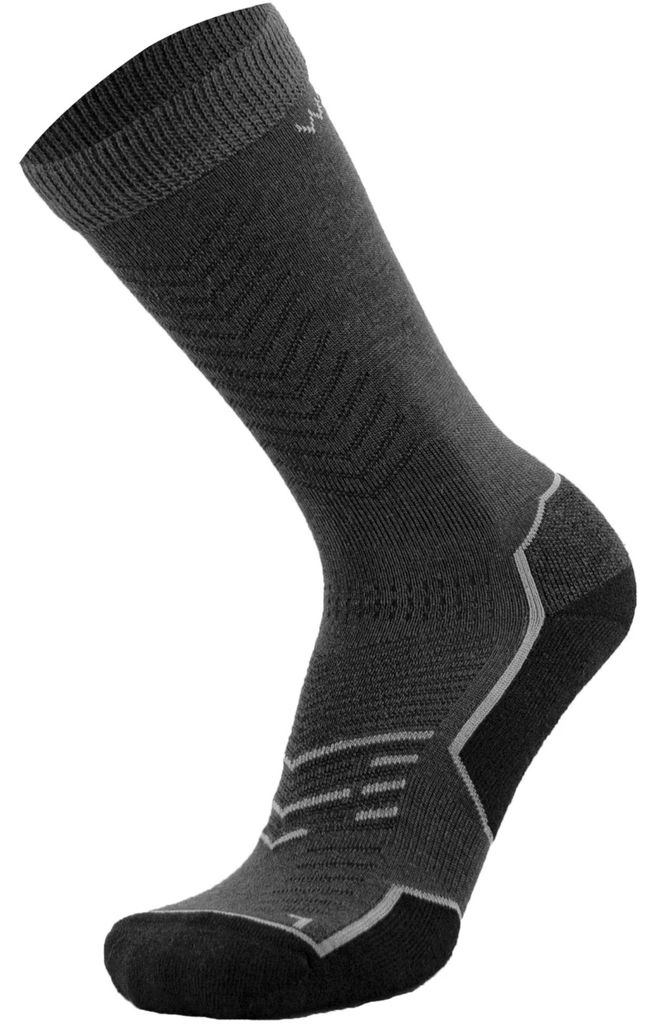 WAPITI Trekking long GT01 - Herren Wandersocken - anthrazit anthrazit 45-47