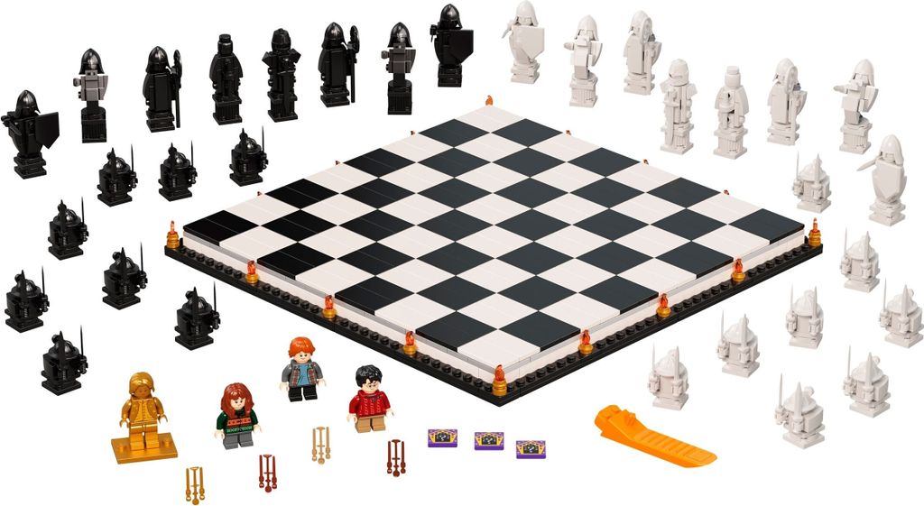 LEGO 76392 Harry Potter Hogwarts Zauberschach Jeu de Image du produit 