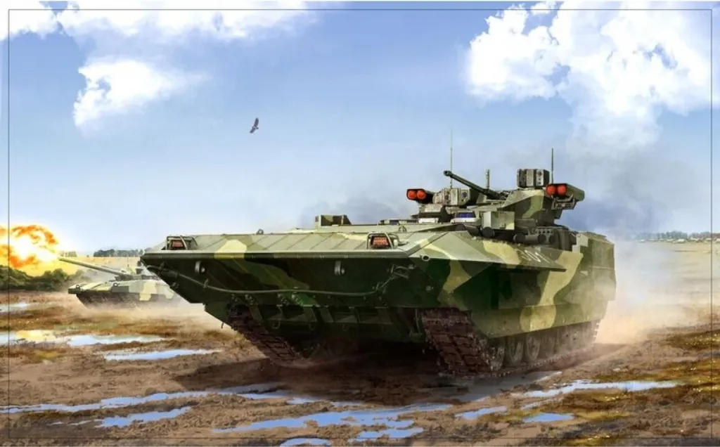 Kit modélisme T-15 TBMP Armata 1:35 pour diorama militaire russe Zvezda