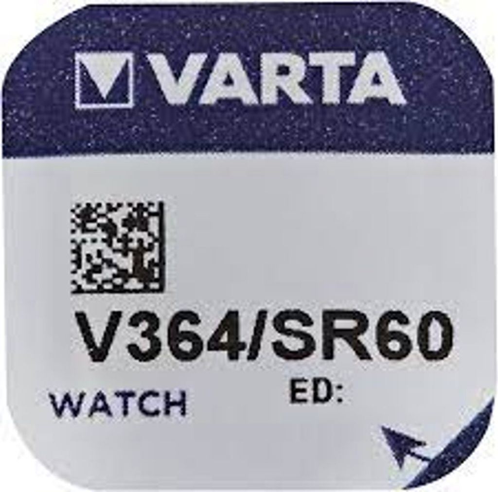 Varta Watch V 364 Uhrenzelle SR621 SW V364 (SR60) Produktbild 