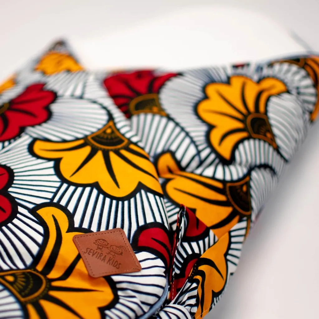 Sac de couchage Pucksack Wax Fleurs de Mariage en coton doux pour bébé - 3