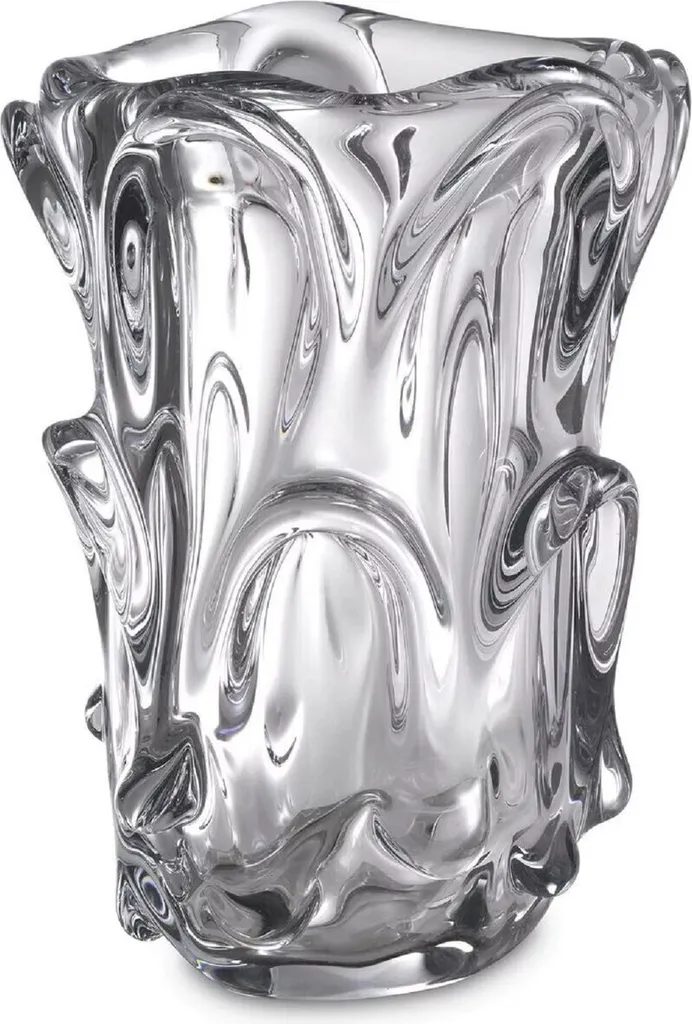 Vase en verre luxueux Luxury Collection - Design minimaliste Ø 20 cm