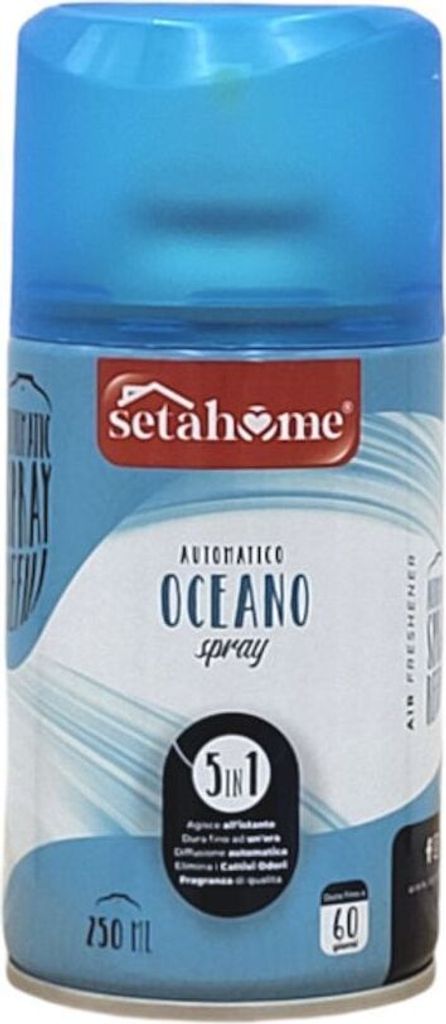 Nachfüller für automatischen Duftspender OZEAN 250ml Lufterfrischer Raumspray Duftspray Raumduft Nachfüllpackung Nachfülldosen Air Freshener Au...