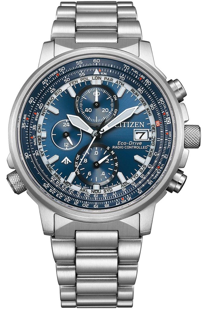 Citizen Promaster Sky Chronograph Eco Drive Funk Herrenuhr Produktbild 