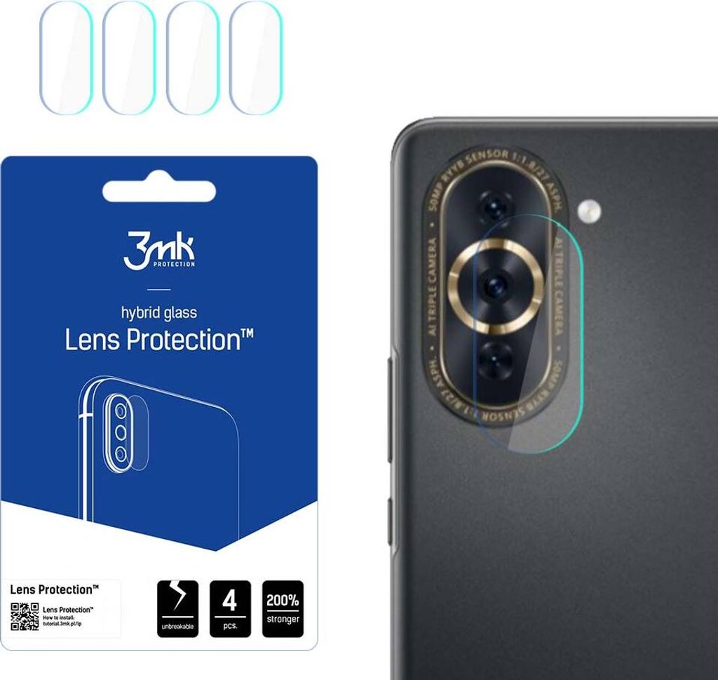 3mk Hybridglas Lens Protection für Huawei Nova 10 Pro Produktbild 