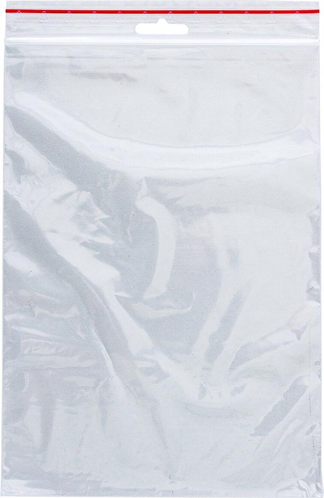 Q-Connect KF11359 Druckbandbeutel - 170x230mm, transparent, 100 Stück