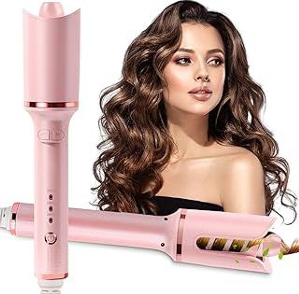 Anluomania Automatischer Lockenstab, Lockenstab Große Locken 28mm, Welleneisen Automatisch, Lockenwickler, mit 3 Temperatur, Schnell Erhitzender, ...