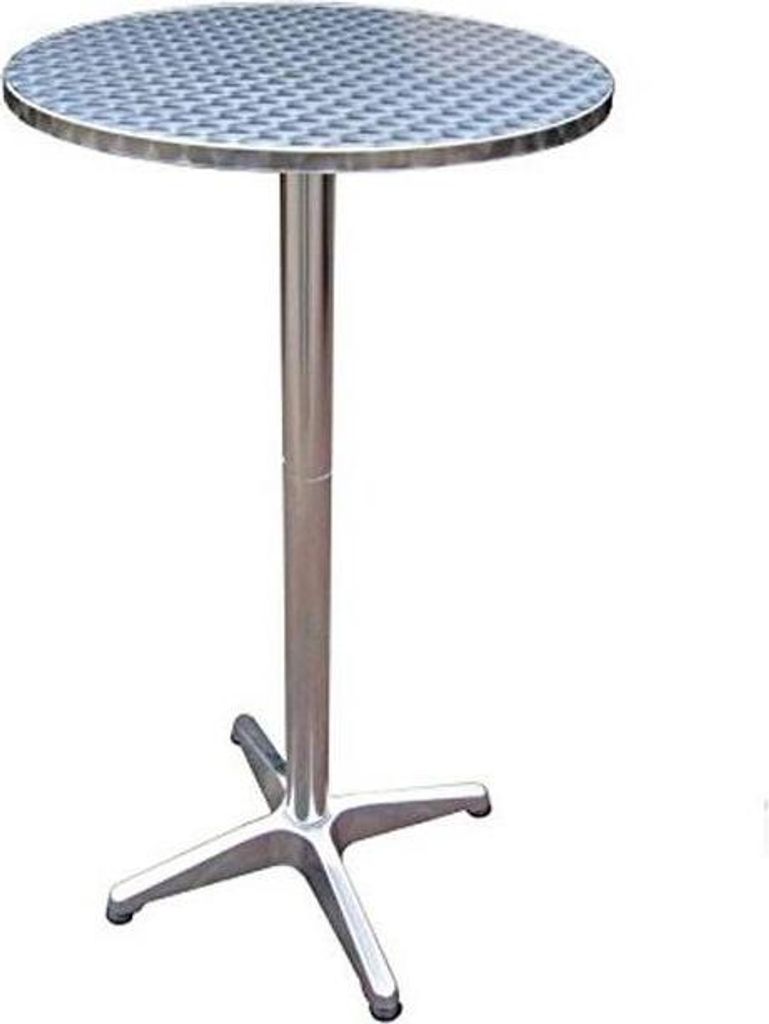 Bistrotisch Alu 60cm höhenverstellbar Produktbild 