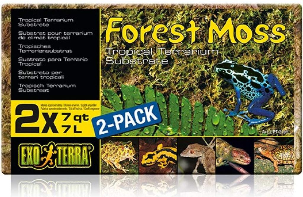 Substrato per terrari Exo Terra Tropical Forest Moss 7l 2 Immagine del prodotto 