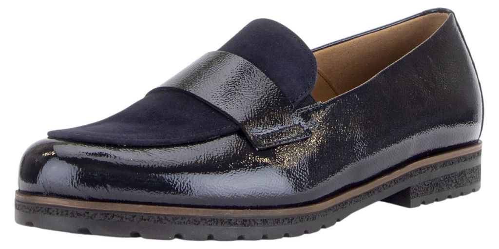 Gabor Damen Halbschuhe F-Weite Slipper 4005.01 Schwarz