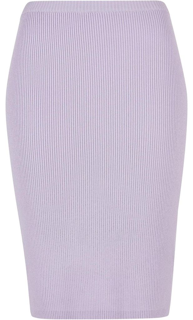 Urban Classics - Midirock für Damen TN654 (XXL) (Flieder)