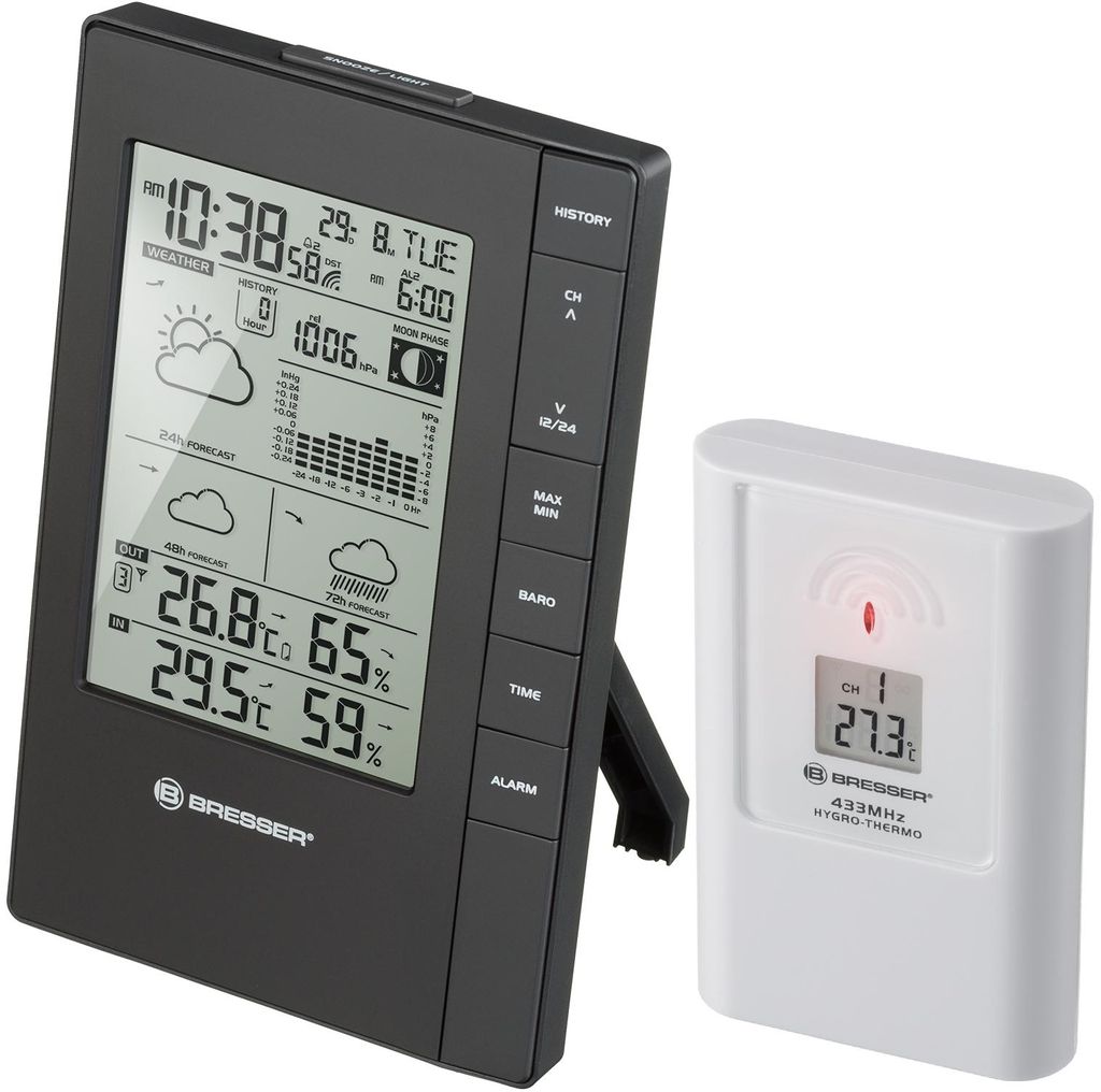 Bresser Tendence FSX Wetterstation Funk mit Außensensor, 3 Produktbild 